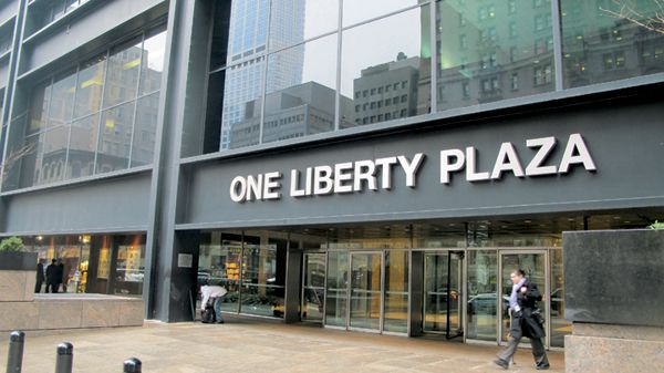 0lp Aon Expanding at One Liberty Plaza to 237K Square Feet Before Moving In ...