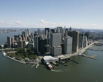 Downtown Manhattan.