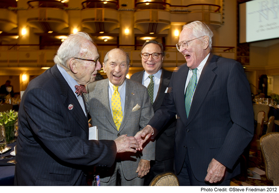 Joseph Rosenblatt of Olmstead Properties, Eugene Grant of Eugene M. Grant & Co., John Avlon of Jeffries Morris, Charles J. Urstadt of Urstadt Biddle Properties