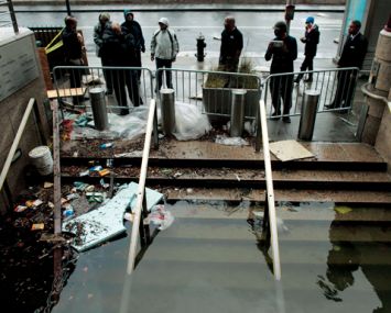 Hurricane Sandy.