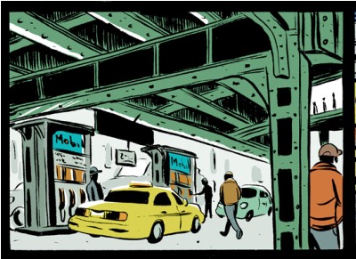 The station remains open as rumors swirl that the property will soon be cleared to make way for several 1,500-square-foot storefronts.