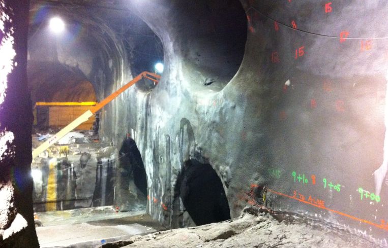 Trains will enter Manhattan through two tunnels at 63rd Street. They split into four tunnels at 58th Street and eights at 48th Street before docking on two upper and lower level platforms.