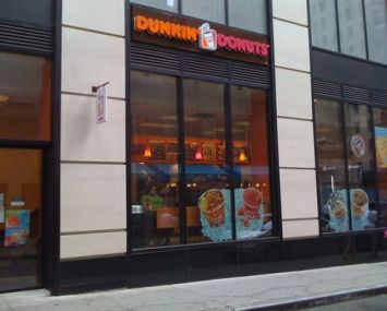 While New York City has seen slow growth in retail chains, Dunkin' Donuts still has the most stores of any chain in the city with 568 outposts.