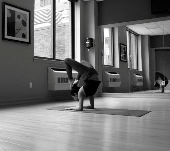 Yoga instructor Sarah Rehman