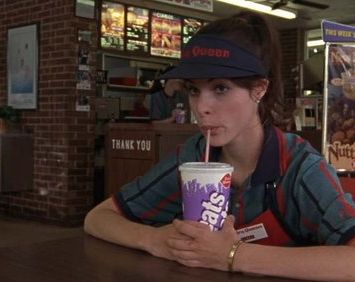 Parker Posey as a Dairy Queen employee in "Waiting for Guffman"