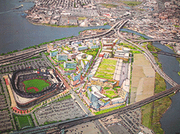 A rendering of the Willets Points redevelopment. 