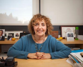 Ellen Baer of the Hudson Square Connection (Photo: Mike Nagle)