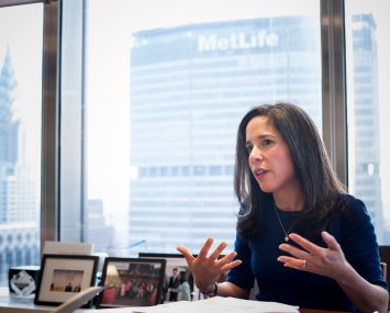 Priscilla Almodovar, Head of Community Development Banking at J.P. Morgan Chase (Photo by Michael Nagle)
