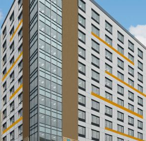 EVEN Hotels rendering for Downtown Brooklyn (source: Gene Kaufman)