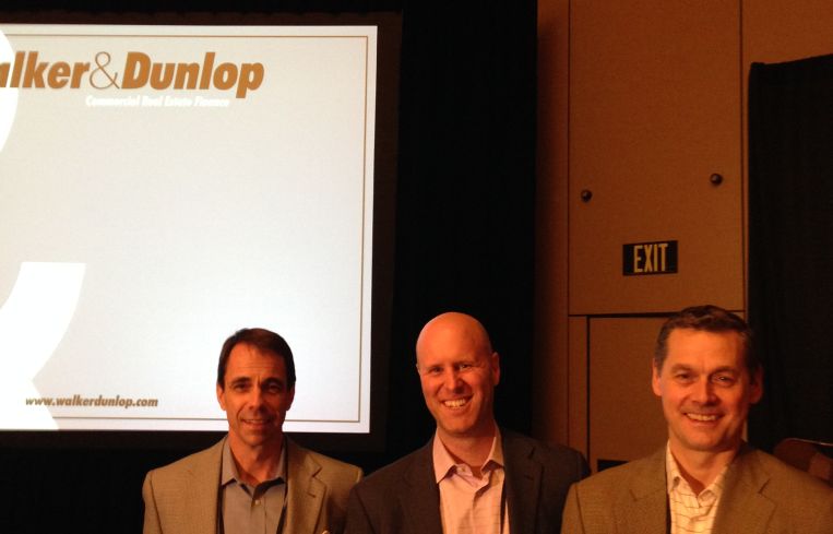 From right to left: Tim Koltermann, Sandor Biderman, Brian Casey