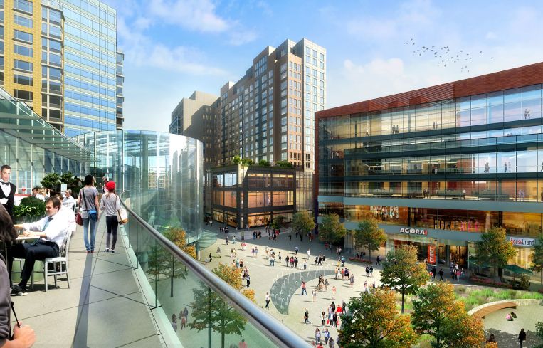 Flushing Commons. (Credit: Perkins Eastman)
