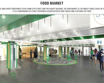 Rendering of the Turn-Style marketplace