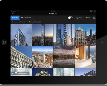 Screenshot of the new Honest Buildings app