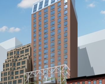 Rendering of 326 West 37th Street.