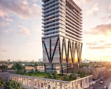 A rendering of Level Hotel Brooklyn.