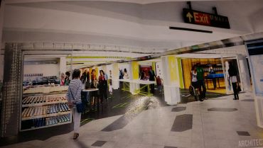 Picture of the rendering in the marketing materials for Turnstyle.