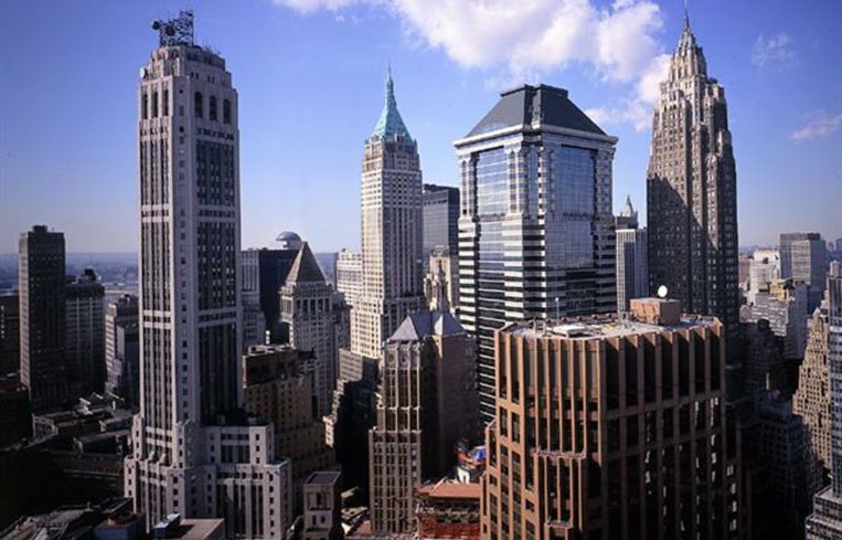 Lower Manhattan Skyline Including 20 Exchange Place