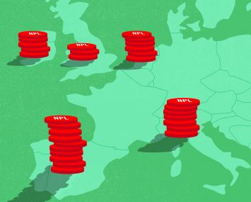 The nonperforming loan market in Europe is moving south.