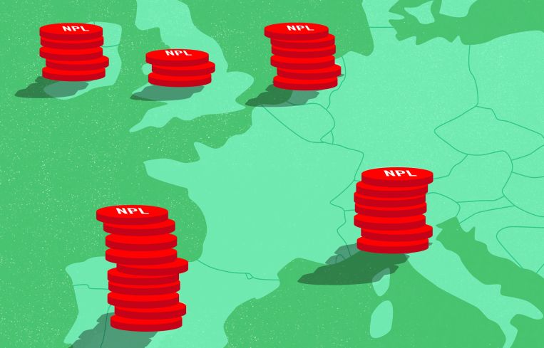 The nonperforming loan market in Europe is moving south.