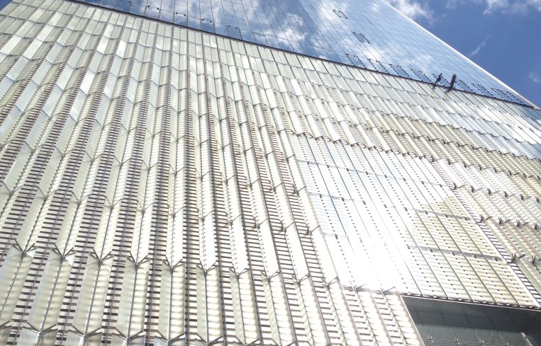 Base of One World Trade Center