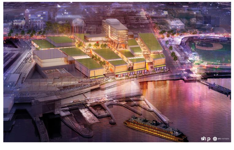 Rendering of Empire Outlets