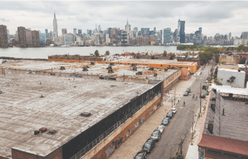 Greenpoint along the East River. (Michael Nagle)