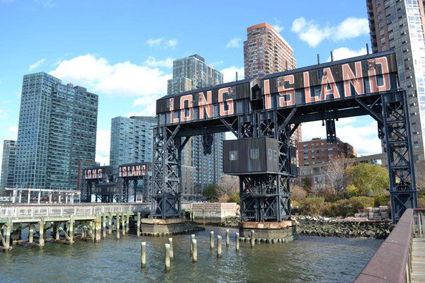 The Long Island CiIty Waterfront.