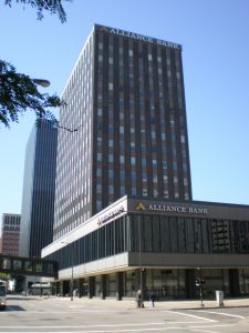 The Alliance Bank building in St. Paul, part of the portfolio that was refinanced.