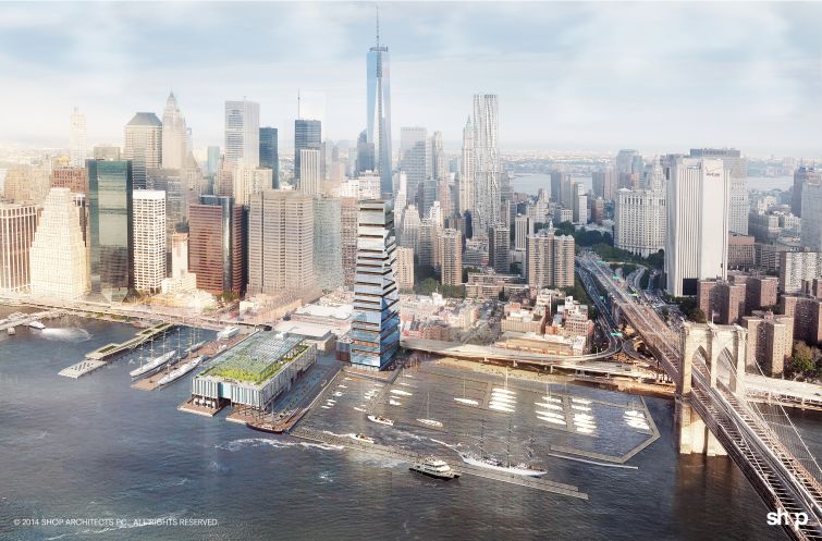 South Street Seaport Renderings (SHoP Architects).