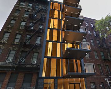 A rendering of 409 West 45th Street.