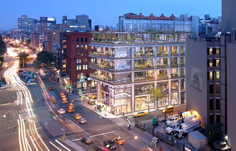 Rendering of 300 Lafayette.