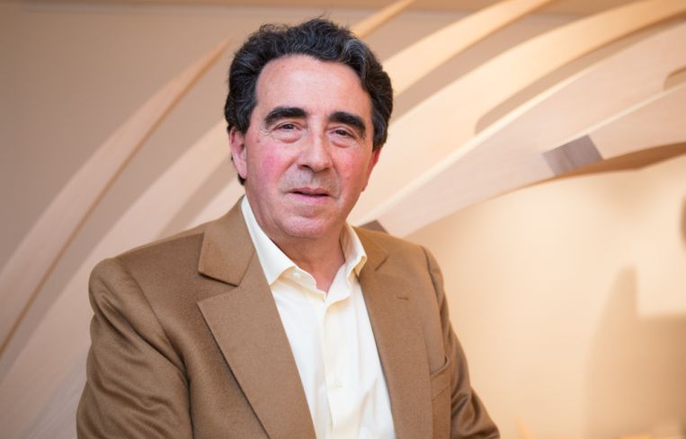 Santiago Calatrava in his Park Avenue studio.