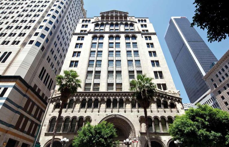 The Fine Arts Building in Los Angeles.
