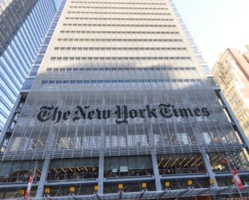 The New York Times Building at 620 Eighth Avenue.