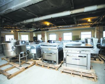Kitchen equipment worth $1 million was purchased for I.C.E.