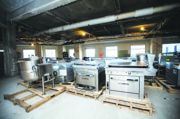Kitchen equipment worth $1 million was purchased for I.C.E.