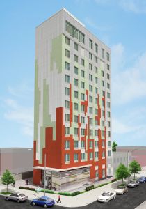 A rendering of the La Quinta hotel planned for Long Island City.