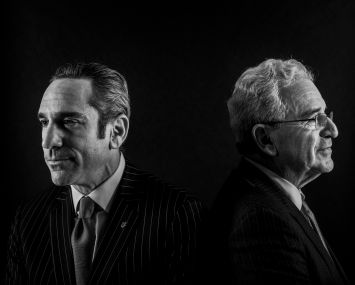 PATRIMONY: David Sturner (left) has taken over running the day-to-day operations of MHP Real Estate Services from his father, Norman.