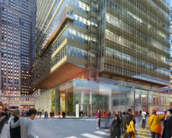 A rendering of 1 Vanderbilt (image: Kohn Pedersen Fox Associates).