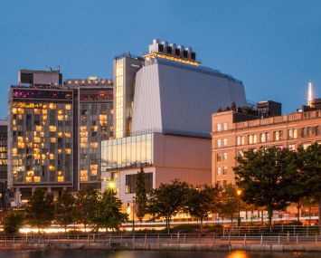 The Renzo Piano-designed Whitney Museum of American Art.