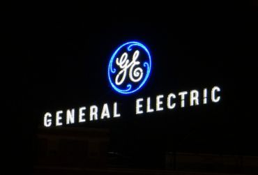 General Electric sign.