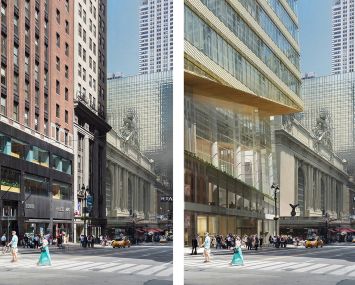 A rendering of 1 Vanderbilt (image: Kohn Pedersen Fox)