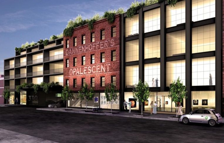 Rendering of 336 Himrod Street.