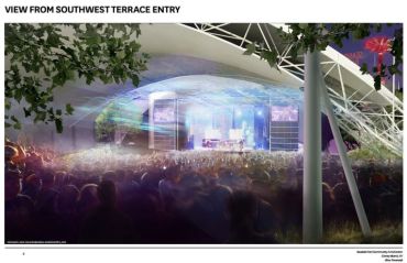 A rendering of the new Coney Island amphitheater.