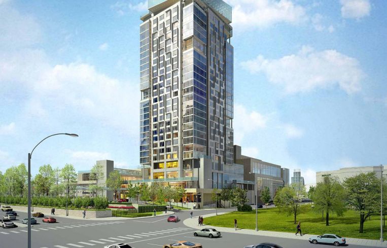 Hotel X rendering.