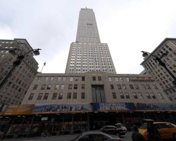The Empire State Building.
