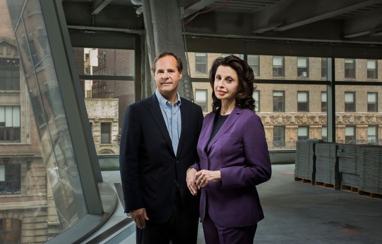 Tommy Craig of Hines and Mary Ann Tighe of CBRE (Photo: Sasha Mazlov/For Commercial Observer).
