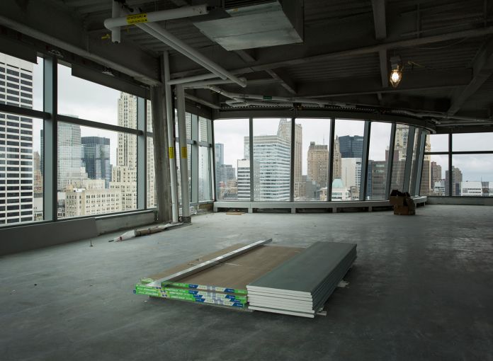 Column-free open floors (Photo: Sasha Mazlov/For Commercial Observer).