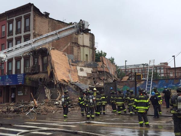 Bed-Stuy Building Collapses, Three Injured – Commercial Observer