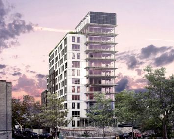 A rendering of St. Augustine Apartments (Image: Catholic Charities of the Archdiocese of New York).